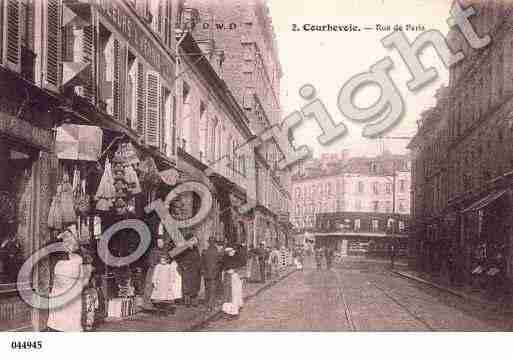 Ville de COURBEVOIE, carte postale ancienne