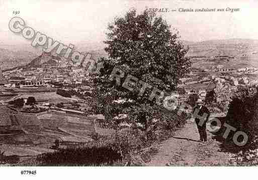 Ville de ESPALYSAINTMARCEL, carte postale ancienne