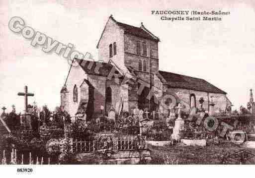 Ville de FAUCOGNEYETLAMER, carte postale ancienne