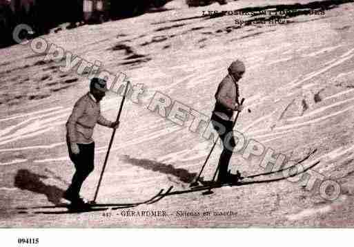 Ville de GERARDMER, carte postale ancienne