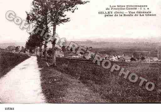 Ville de GILLEY, carte postale ancienne