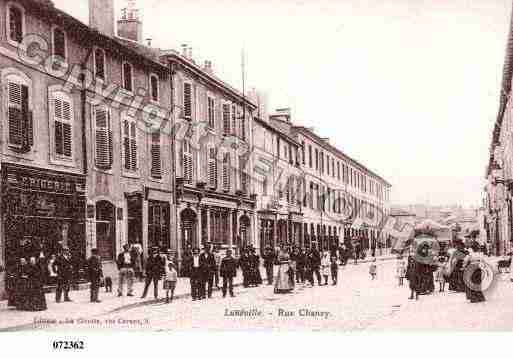 Ville de LUNEVILLE, carte postale ancienne