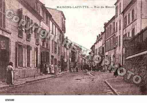 Ville de MAISONSLAFFITTE, carte postale ancienne