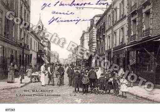 Ville de MALAKOFF, carte postale ancienne