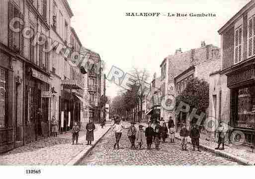 Ville de MALAKOFF, carte postale ancienne