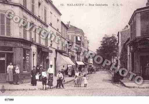 Ville de MALAKOFF, carte postale ancienne