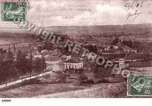 Ville de MALAUSE, carte postale ancienne