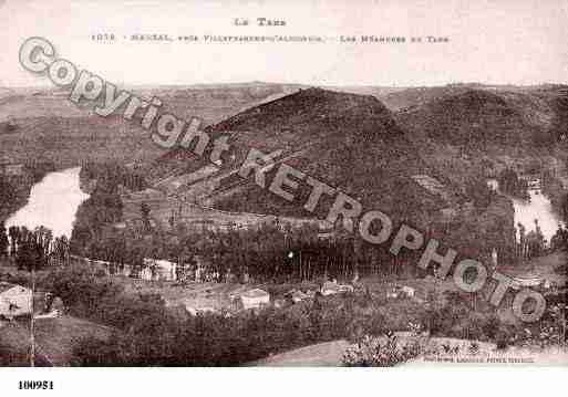 Ville de MARSAL, carte postale ancienne