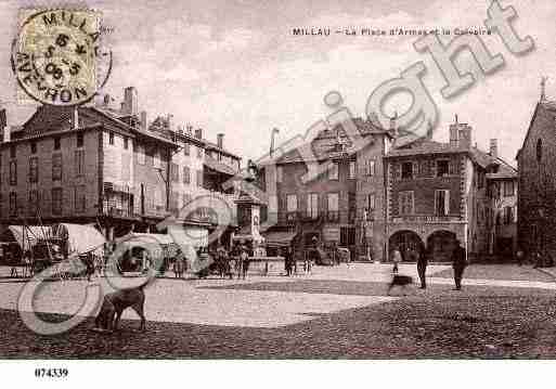 Ville de MILLAU, carte postale ancienne