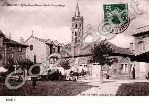 Ville de MILLAU, carte postale ancienne