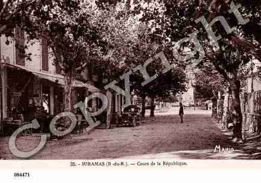 Ville de MIRAMAS, carte postale ancienne