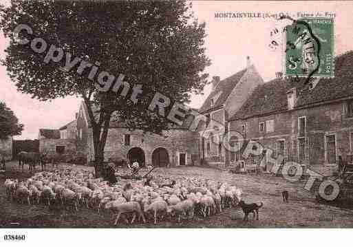 Ville de MONTAINVILLE, carte postale ancienne