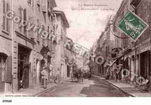 Ville de MONTREJEAU, carte postale ancienne