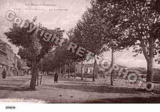 Ville de MONTREJEAU, carte postale ancienne