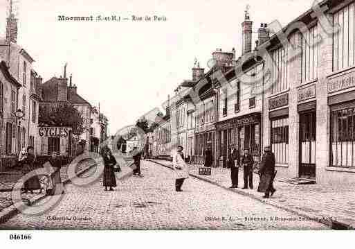 Ville de MORMANT, carte postale ancienne