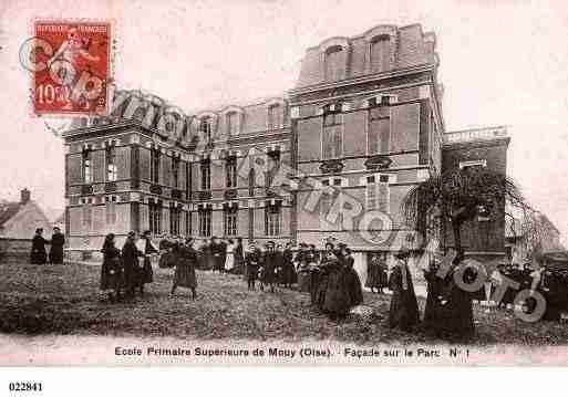 Ville de MOUY, carte postale ancienne