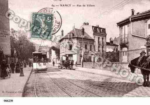 Ville de NANCY, carte postale ancienne