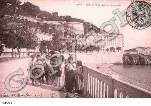 Ville de NICE, carte postale ancienne