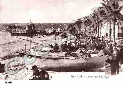 Ville de NICE, carte postale ancienne