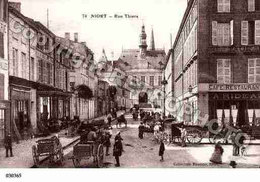 Ville de NIORT, carte postale ancienne