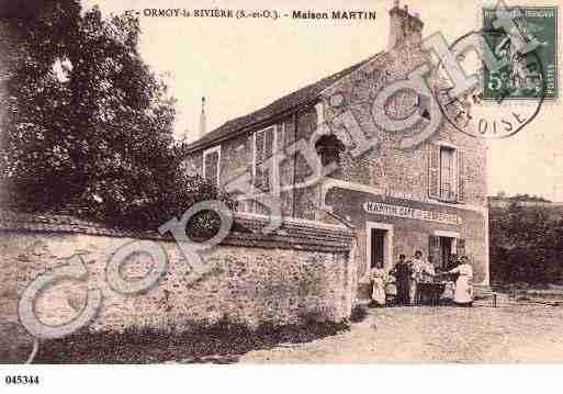 Ville de ORMOYLARIVIERE, carte postale ancienne