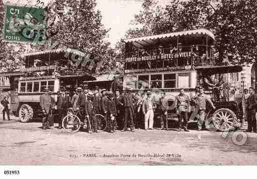 Ville de PARIS4, carte postale ancienne