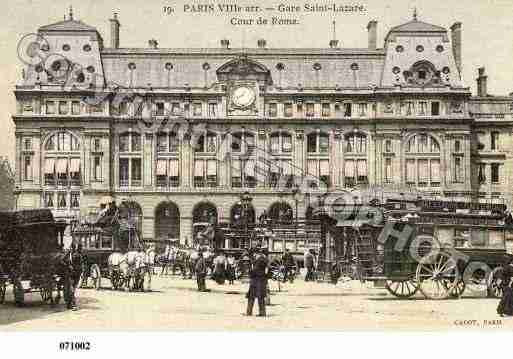 Ville de PARIS8, carte postale ancienne