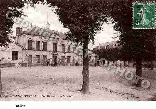 Ville de PETITQUEVILLY(LE), carte postale ancienne