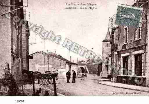 Ville de PIENNES, carte postale ancienne