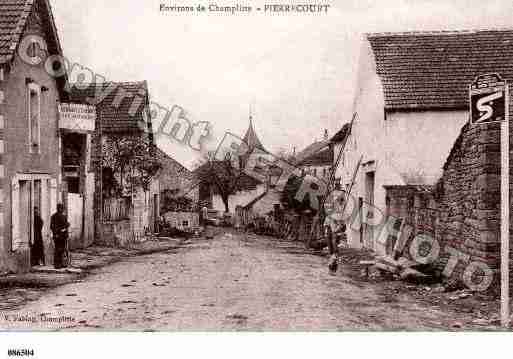 Ville de PIERRECOURT, carte postale ancienne