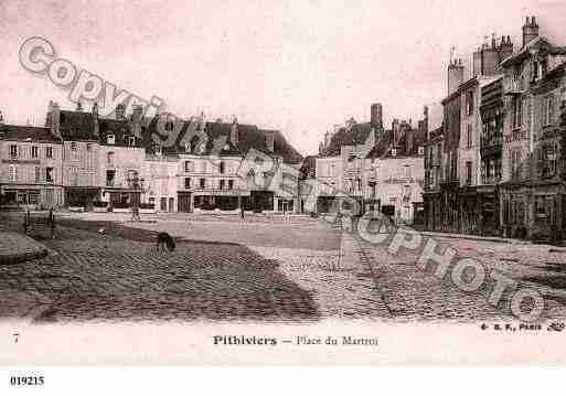 Ville de PITHIVIERS, carte postale ancienne