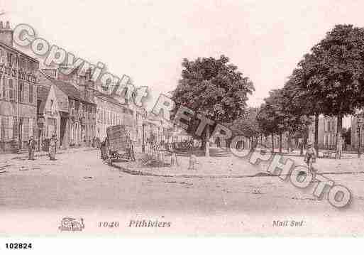 Ville de PITHIVIERS, carte postale ancienne