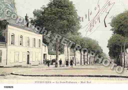 Ville de PITHIVIERS, carte postale ancienne