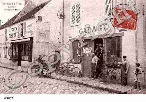 Ville de PLAILLY, carte postale ancienne