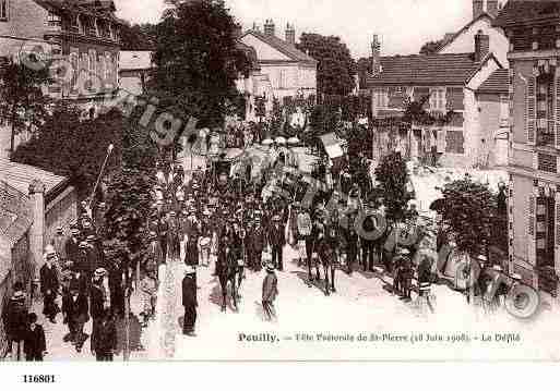 Ville de POUILLYSURLOIRE, carte postale ancienne