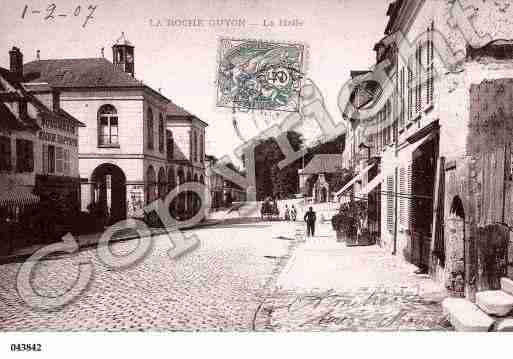 Ville de ROCHEGUYON(LA), carte postale ancienne