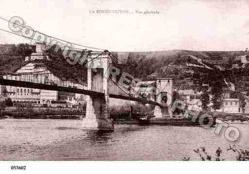 Ville de ROCHEGUYON(LA), carte postale ancienne