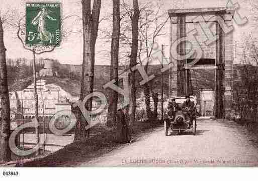 Ville de ROCHEGUYON(LA), carte postale ancienne