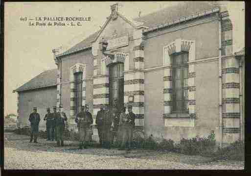 Ville de ROCHELLE(LA), carte postale ancienne