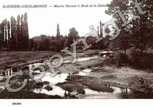 Ville de SAINTDIDIERSURCHALARONNE, carte postale ancienne