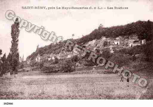 Ville de SAINTREMYSURCREUSE, carte postale ancienne