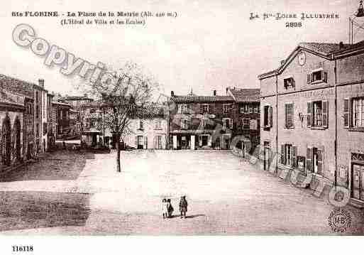 Ville de SAINTEFLORINE, carte postale ancienne