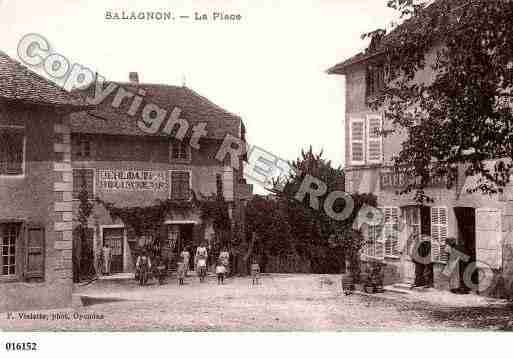 Ville de SALAGNON, carte postale ancienne