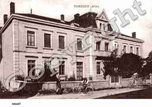 Ville de TORCIEU, carte postale ancienne