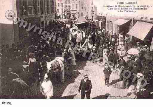 Ville de TOUL, carte postale ancienne