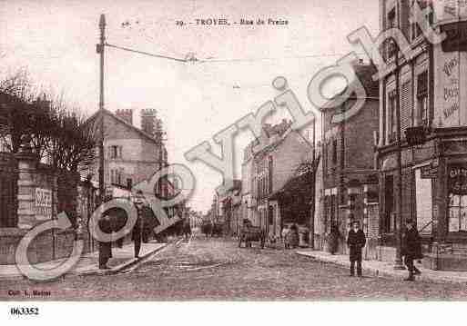 Ville de TROYES, carte postale ancienne