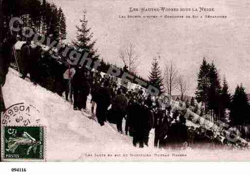 Ville de GERARDMER, carte postale ancienne