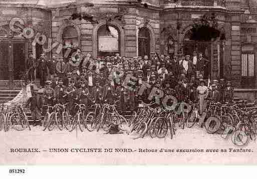 Ville de ROUBAIX, carte postale ancienne