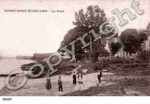 Ville de SOISYSURSEINE, carte postale ancienne