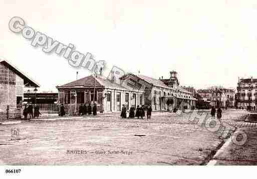 Ville de ANGERS, carte postale ancienne